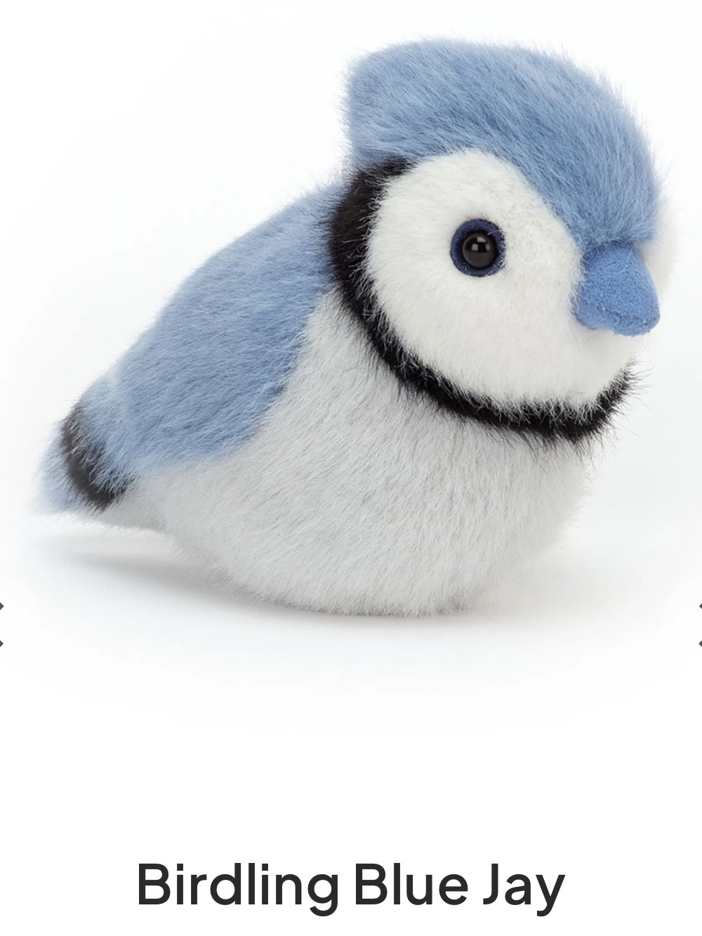 Jellycat Birding Blue Jay Mini Plush RETIRED